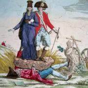 Que montrait cette gravure à propos de la société d'Ancien Régime ? (cliquez sur l'image)