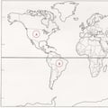 Parmi les pays les plus peuplés du monde, où est située la Chine (vous pouvez cliquer sur le planisphère pour l'agrandir) ?