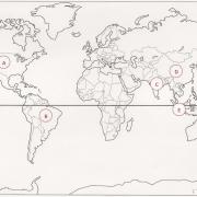 Parmi les pays les plus peuplés du monde, où est située la Chine (vous pouvez cliquer sur le planisphère pour l'agrandir) ?