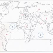 Où est situé l'Equateur sur ce planisphère (cliquez sur l'image pour l'agrandir) ?